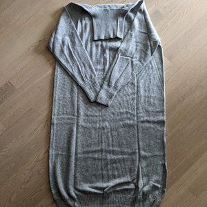 Muji Sweater Turtleneck Dress -- Grey -- Size M-L -- Great conditions